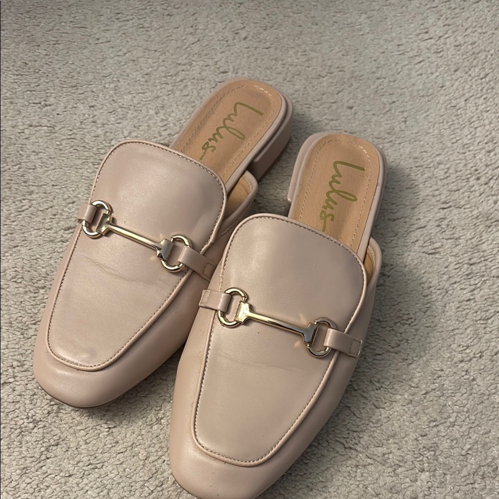 Lulu's Women's Tan Slip-On Loafers